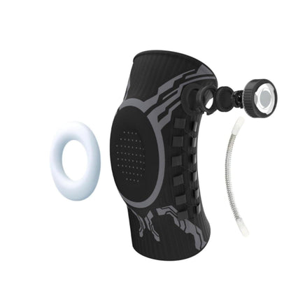 Dial Adjustable Compression Knee Brace, Breathable Non-Slip Knee Support for Arthritis, Meniscus Tear, Sports Running, ACL Injury Recovery for Men & Women
