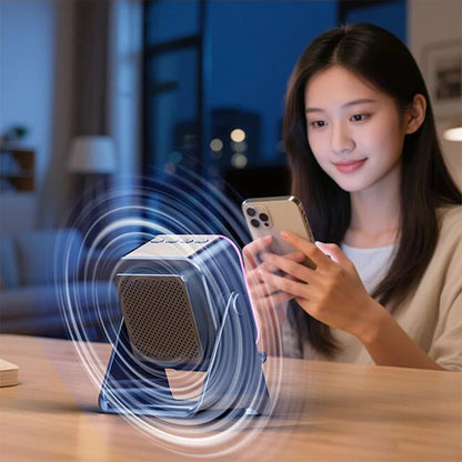 🎶📱 5-in-1 Wireless Induction Speaker with Adjustable Phone Stand