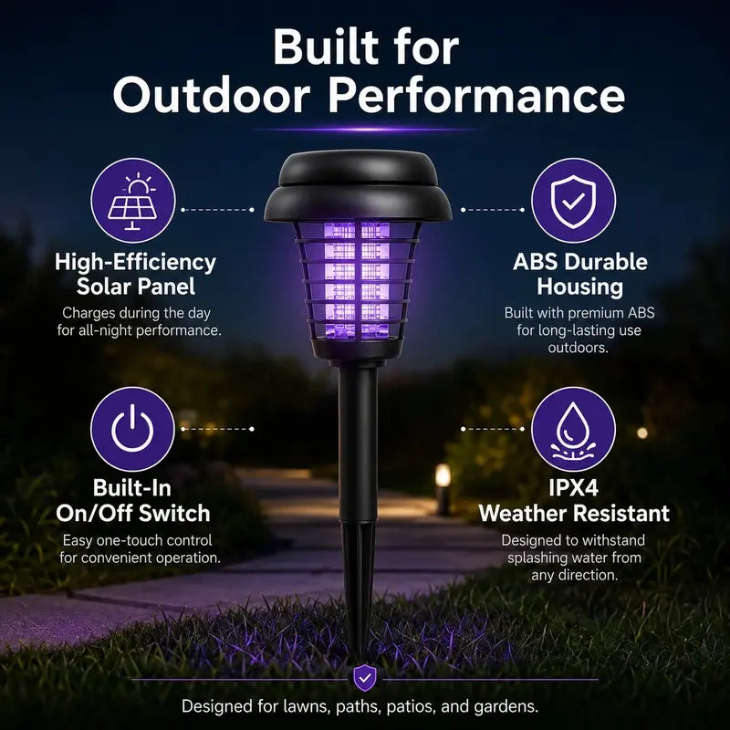 🔥Solar Mosquito Zapper Light