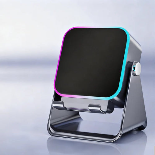 🎶📱 5-in-1 Wireless Induction Speaker with Adjustable Phone Stand