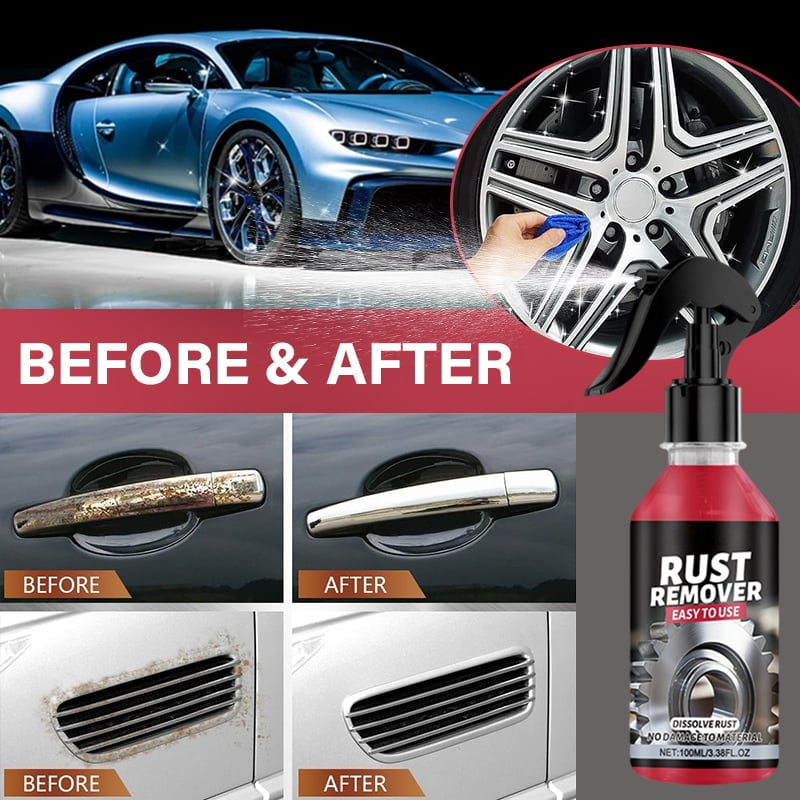2026 SALE - NANO METAL RUST REMOVER POLISHING SPRAY FOR TOOLS, CARS, BIKES, GRILLS, BOLTS, FIREARMS & MORE