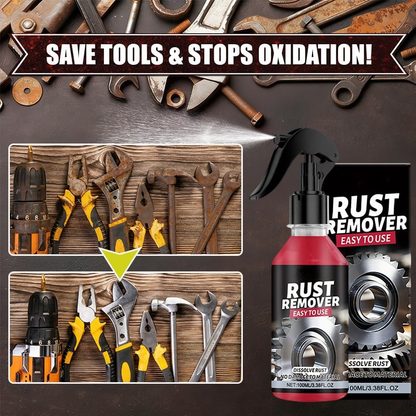 2026 SALE - NANO METAL RUST REMOVER POLISHING SPRAY FOR TOOLS, CARS, BIKES, GRILLS, BOLTS, FIREARMS & MORE