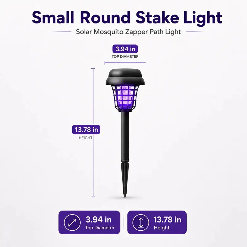 🔥Solar Mosquito Zapper Light