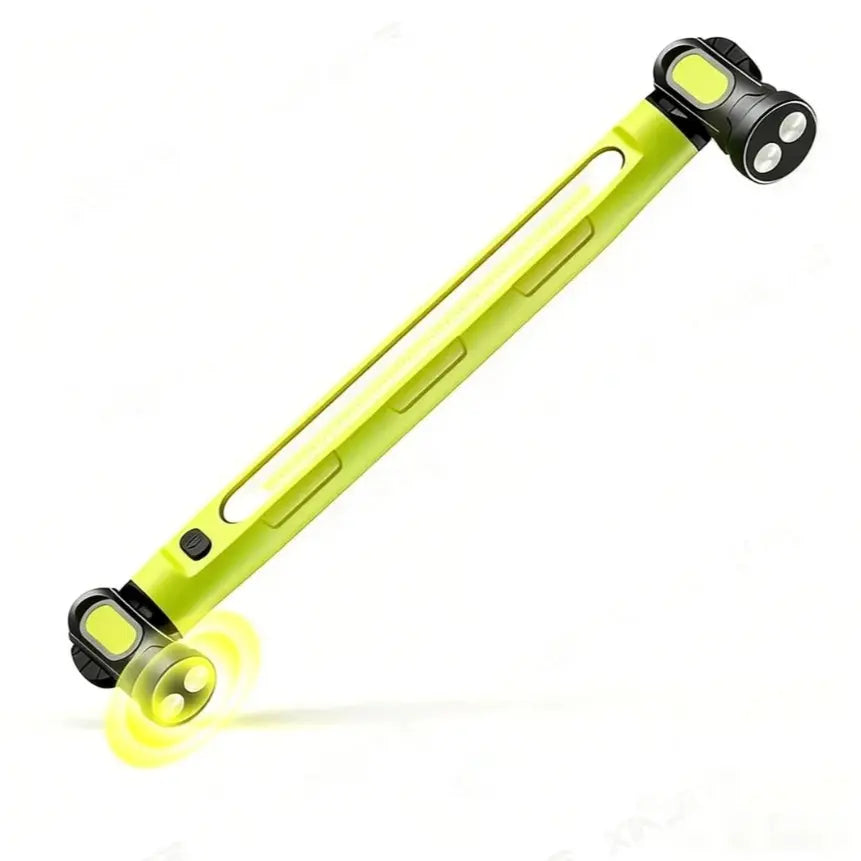 Under Hood Work Light Bar, 3000LM LED Magnetic Light Bar with Hooks, 5200mAh Cordless Rechargeable Hood Light, Single Pack, Ideal for Mechanic, Car Repair & Garage Use