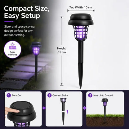 🔥Solar Mosquito Zapper Light