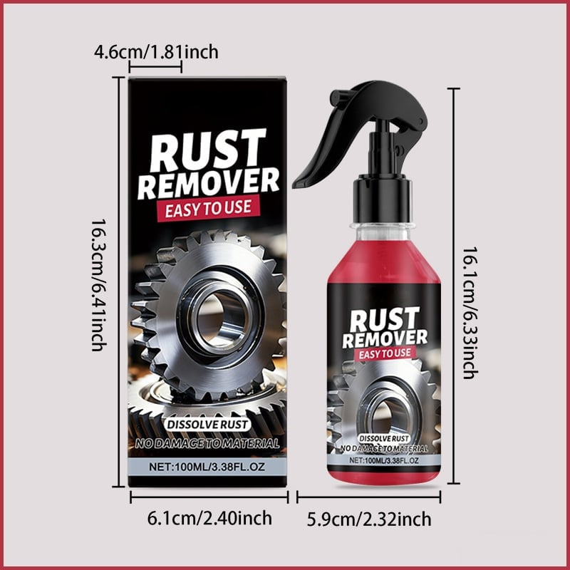 2026 SALE - NANO METAL RUST REMOVER POLISHING SPRAY FOR TOOLS, CARS, BIKES, GRILLS, BOLTS, FIREARMS & MORE