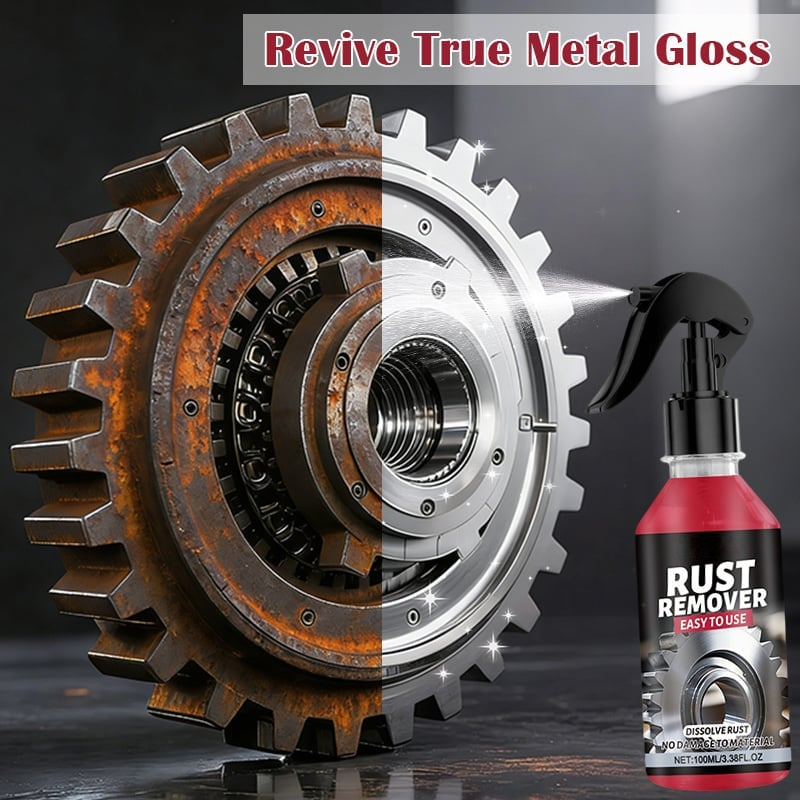 2026 SALE - NANO METAL RUST REMOVER POLISHING SPRAY FOR TOOLS, CARS, BIKES, GRILLS, BOLTS, FIREARMS & MORE